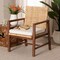 Bali & Pari Lovina Bohemian Light Honey Rattan and Acacia Wood Arm Chair 245-13574-ZORO - alternate 8